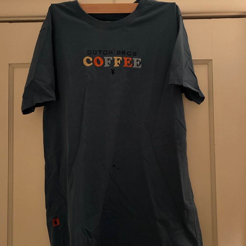 Dutch Bros Blue and Orange Tee